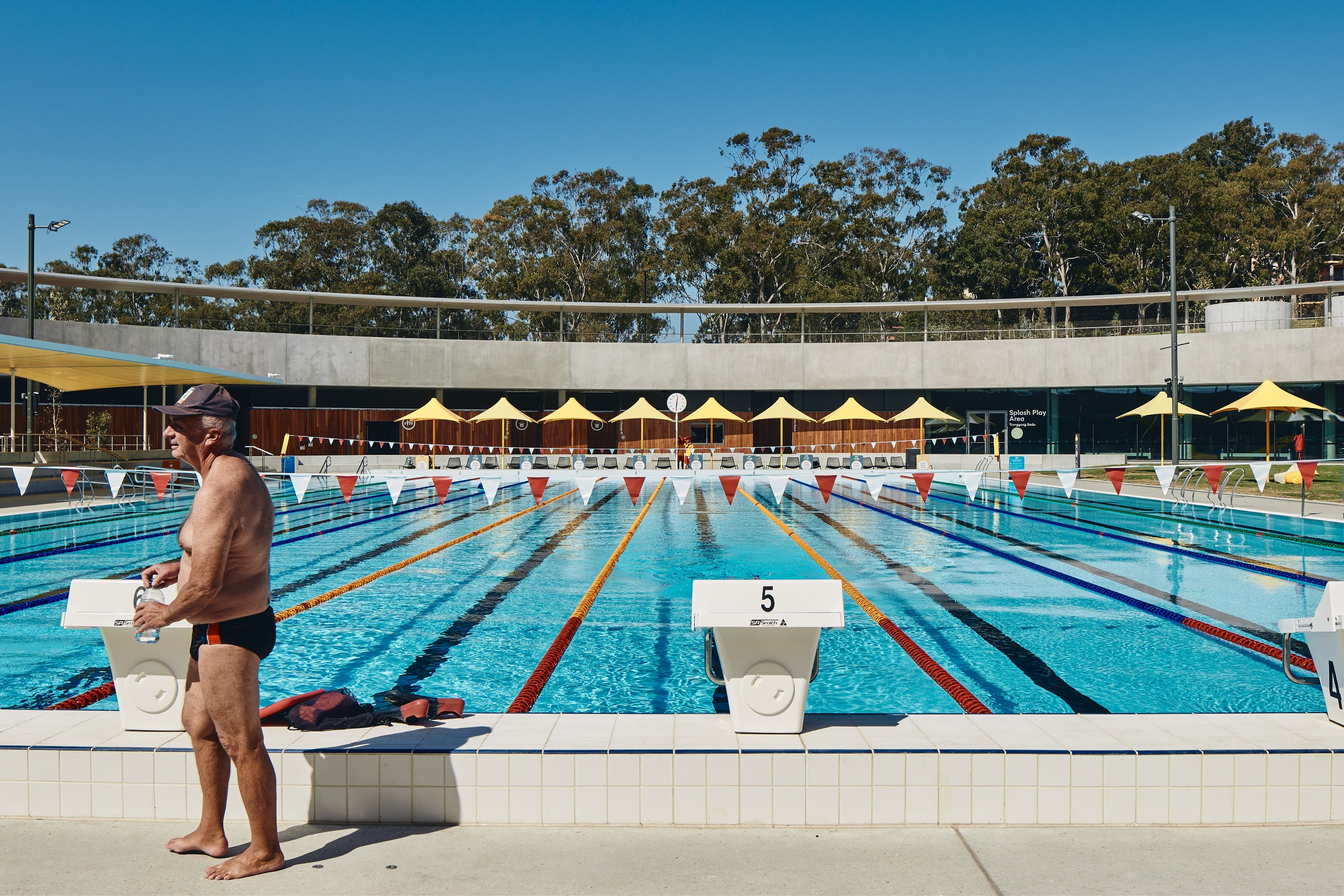 At the Parramatta Aquatic Centre, guest host Andrew Burges shared the innovative design approach that brings a sense of serenity to this remarkable project.