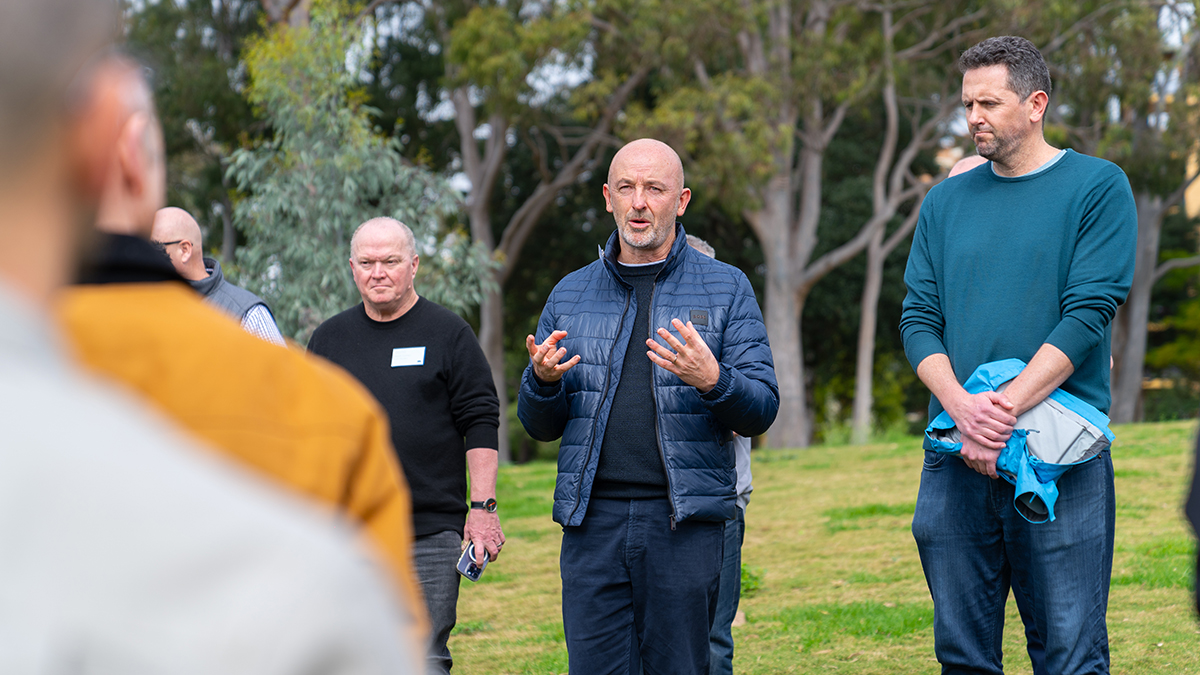 At the Parramatta Aquatic Centre, guest host Andrew Burges shared the innovative design approach that brings a sense of serenity to this remarkable project.