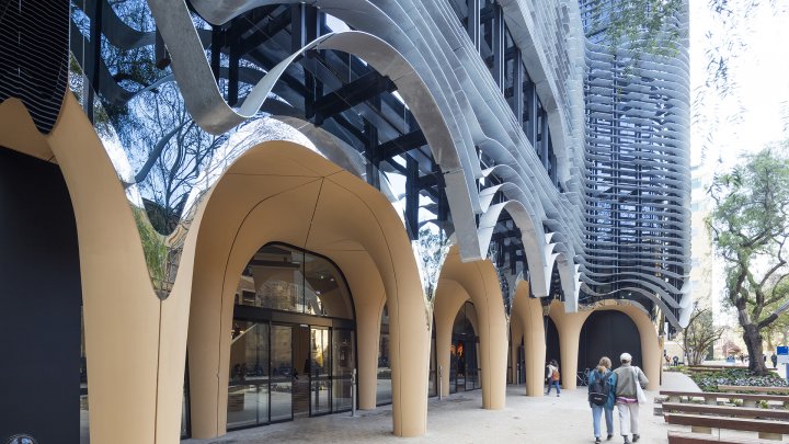 Arts West building Melbourne University Green Star certified project