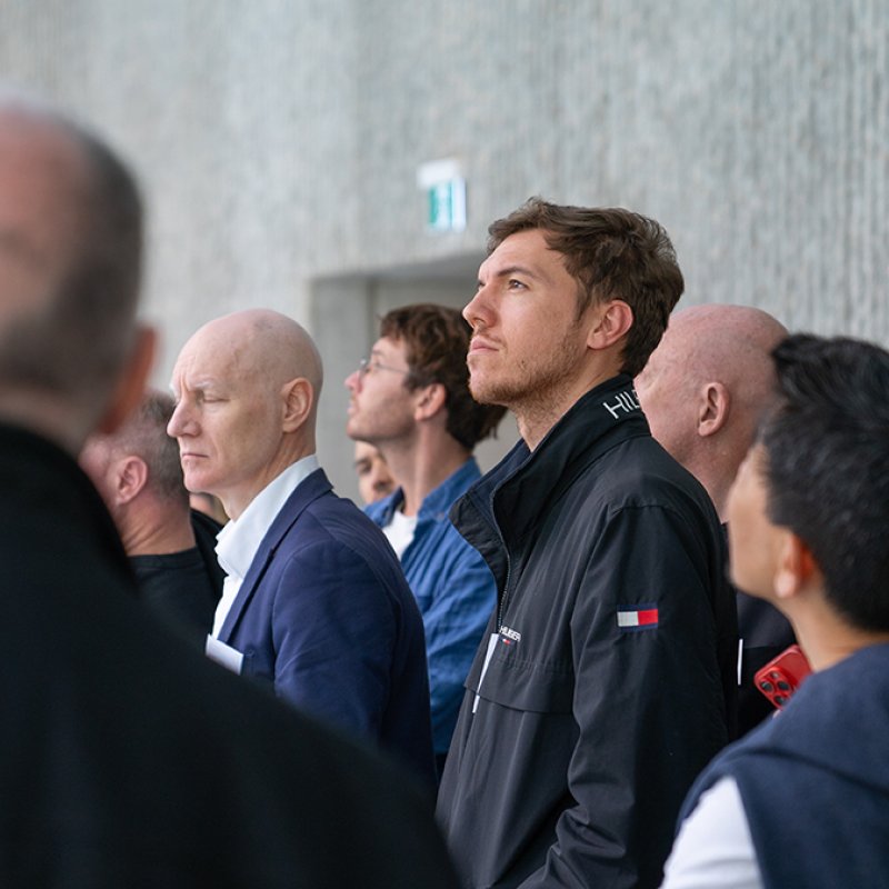 At the Parramatta Aquatic Centre, guest host Andrew Burges shared the innovative design approach that brings a sense of serenity to this remarkable project.